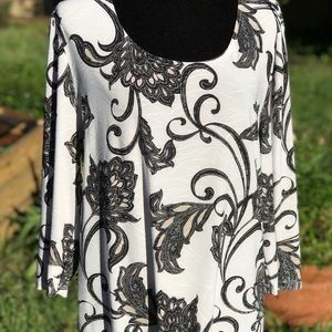 Women’s Croft&Barrow 3/4 Sleeve Blouse XL